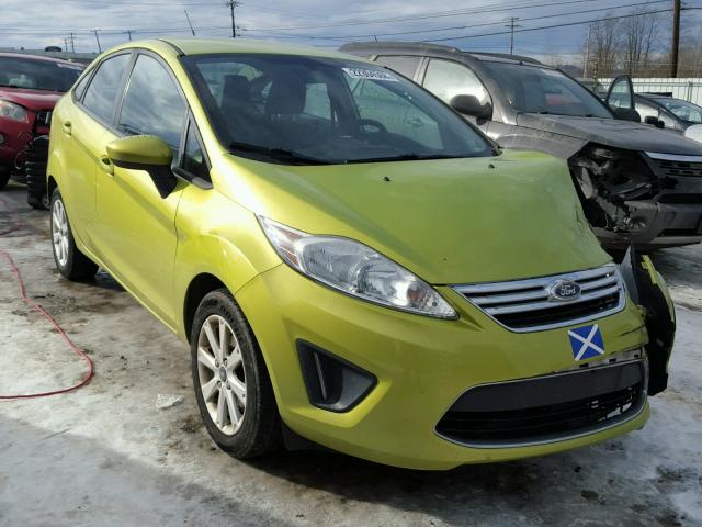 3FADP4BJ9BM144842 - 2011 FORD FIESTA SE GREEN photo 1