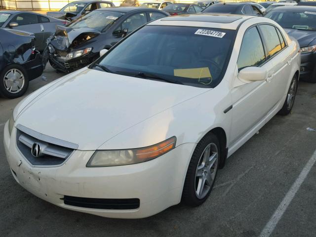 19UUA66226A066371 - 2006 ACURA 3.2TL WHITE photo 2