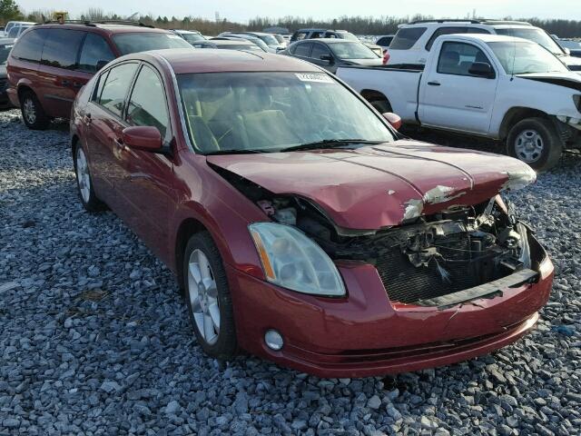 1N4BA41E46C847950 - 2006 NISSAN MAXIMA SE RED photo 1