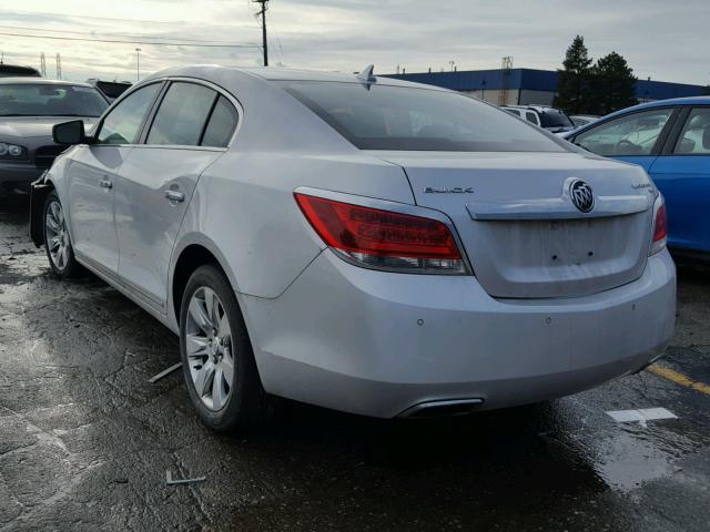 1G4GE5ED5BF282320 - 2011 BUICK LACROSSE C SILVER photo 3