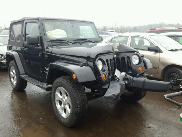 1C4GJWBG0DL702364 - 2013 JEEP WRANGLER S BLACK photo 1