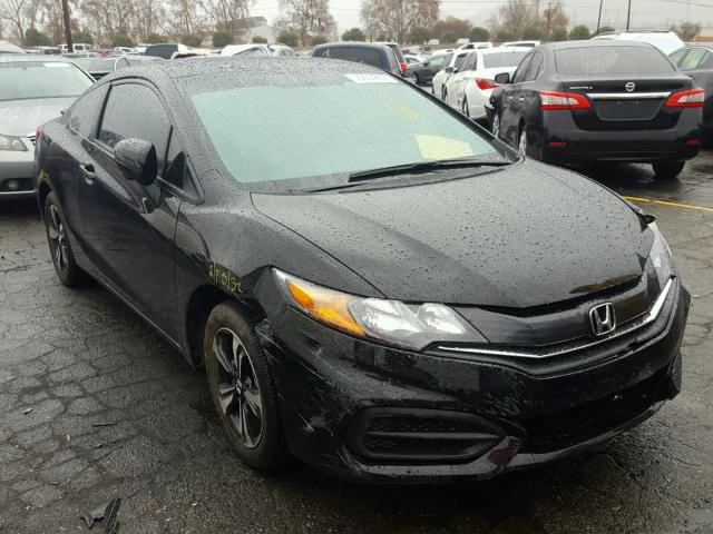 2HGFG3B88EH526584 - 2014 HONDA CIVIC EX BLACK photo 1