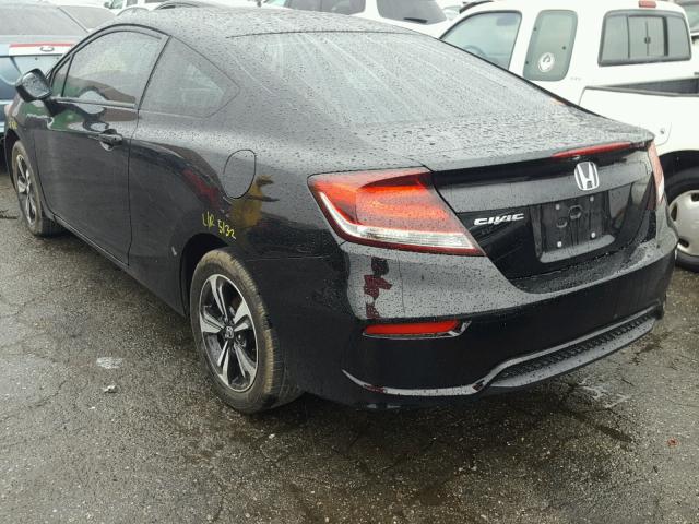 2HGFG3B88EH526584 - 2014 HONDA CIVIC EX BLACK photo 3