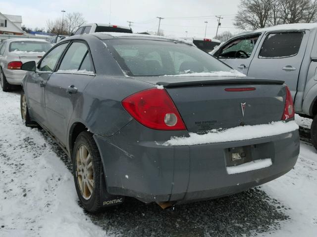 1G2ZG58N474254317 - 2007 PONTIAC G6 BASE GRAY photo 3