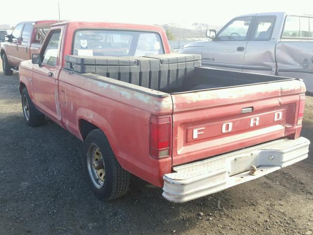 1FTBR10A6HUC30305 - 1987 FORD RANGER BROWN photo 3