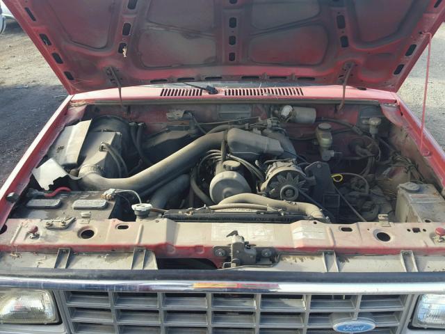 1FTBR10A6HUC30305 - 1987 FORD RANGER BROWN photo 7