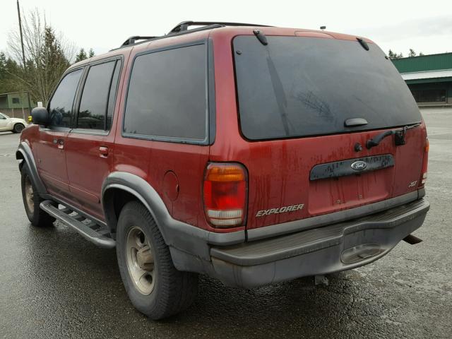 1FMZU73EX1ZA78600 - 2001 FORD EXPLORER X RED photo 3