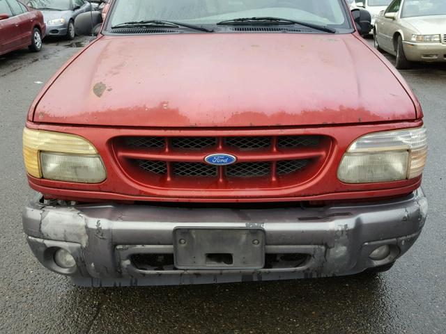 1FMZU73EX1ZA78600 - 2001 FORD EXPLORER X RED photo 7