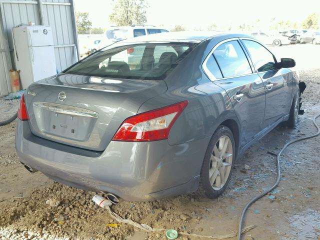 1N4AA5AP5BC841524 - 2011 NISSAN MAXIMA S BLUE photo 4