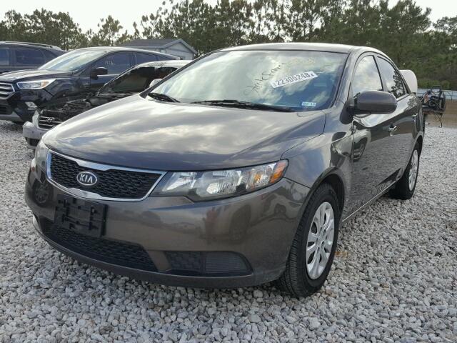 KNAFU4A23C5551534 - 2012 KIA FORTE EX CHARCOAL photo 2