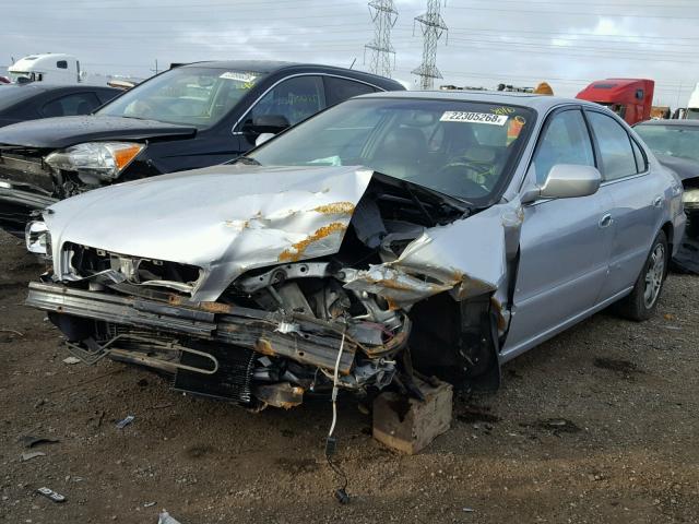 19UUA5665YA045739 - 2000 ACURA 3.2TL SILVER photo 2