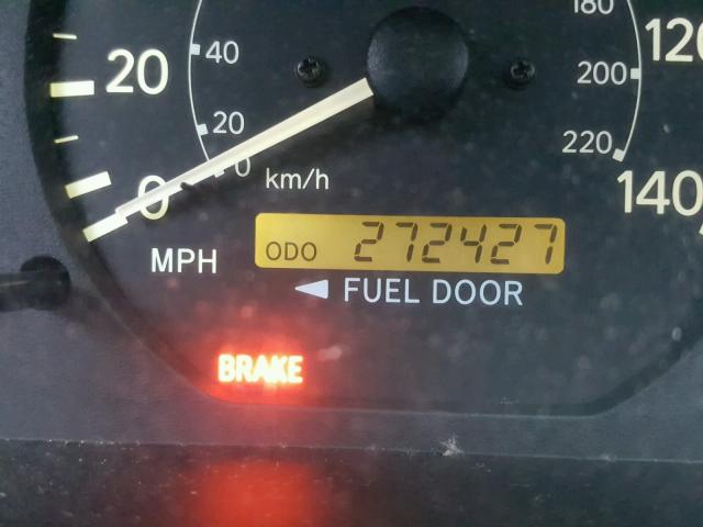 4T1BF22K51U963077 - 2001 TOYOTA CAMRY LE ვერცხლისფერი ფოტო 8