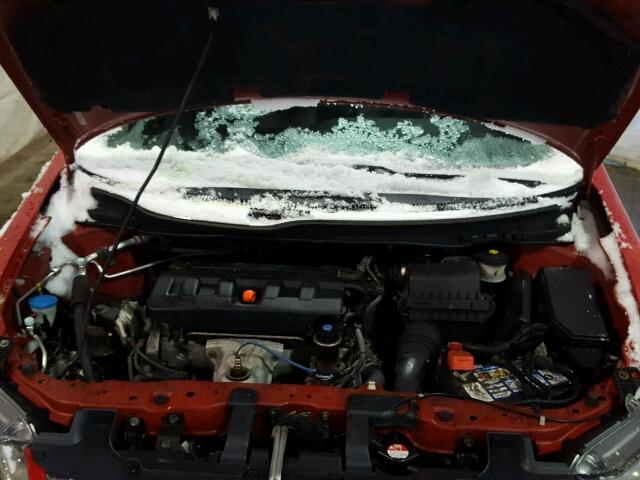 2HGFG3B83CH528174 - 2012 HONDA CIVIC EX წითელი ფოტო 7