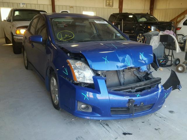 3N1AB6AP2AL686739 - 2010 NISSAN SENTRA 2.0 BLUE photo 1