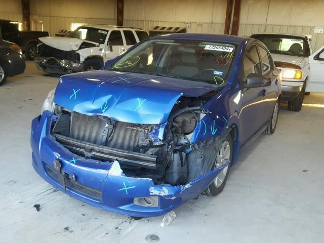 3N1AB6AP2AL686739 - 2010 NISSAN SENTRA 2.0 BLUE photo 2