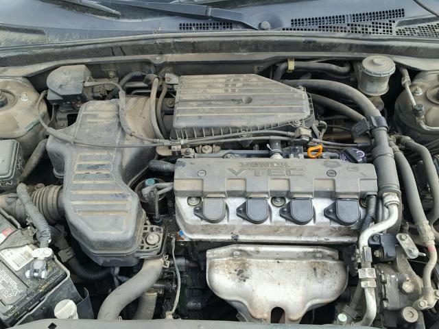 2HGES26732H510794 - 2002 HONDA CIVIC EX GREEN photo 7