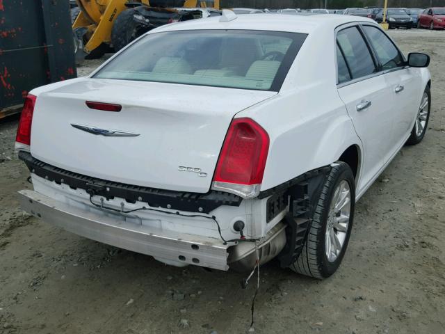 2C3CCAEG8GH212378 - 2016 CHRYSLER 300C WHITE photo 4