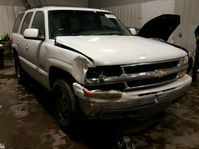 1GNEK13ZX3J321338 - 2003 CHEVROLET TAHOE K150 WHITE photo 1