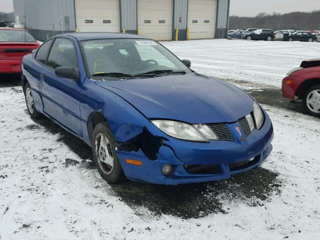 1G2JB12F037156724 - 2003 PONTIAC SUNFIRE BLUE photo 1