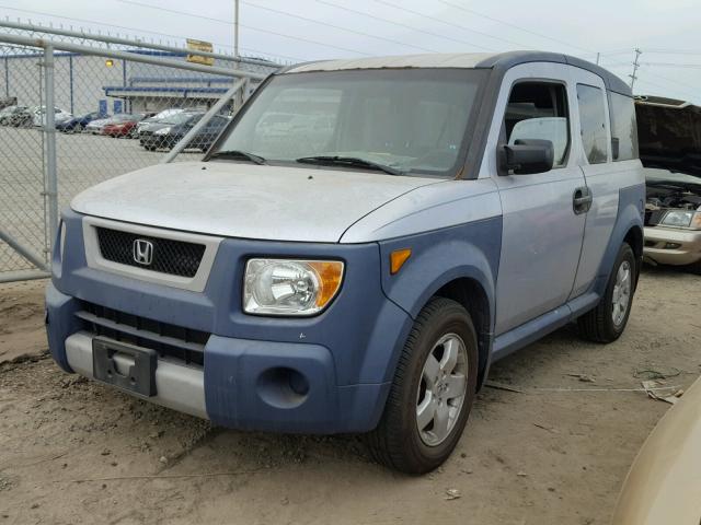 5J6YH18635L006112 - 2005 HONDA ELEMENT EX BLUE photo 2