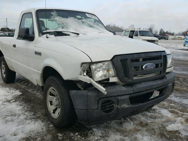 1FTYR10D18PA42097 - 2008 FORD RANGER WHITE photo 9