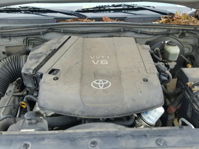 5TETU62N45Z029621 - 2005 TOYOTA TACOMA PRE GRAY photo 7