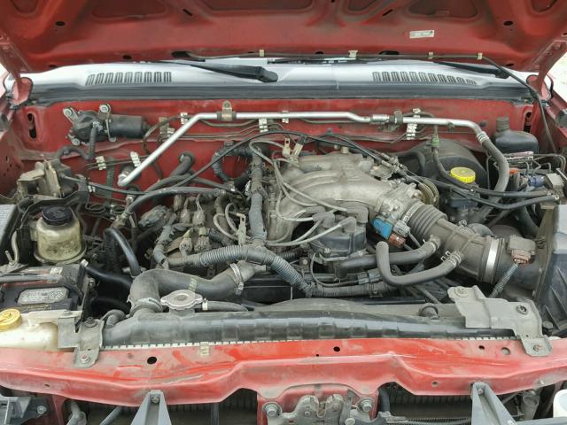 5N1ED28T92C526175 - 2002 NISSAN XTERRA XE RED photo 7