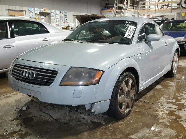 TRUUC28N5Y1031289 - 2000 AUDI TT QUATTRO GREEN photo 2