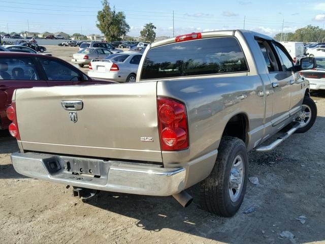 3D7KR29A97G809661 - 2007 DODGE RAM 2500 GOLD photo 4