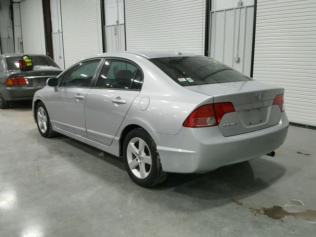 1HGFA16807L053396 - 2007 HONDA CIVIC EX SILVER photo 3