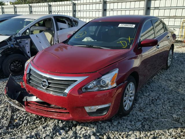 1N4AL3AP4EN350174 - 2014 NISSAN ALTIMA 2.5 RED photo 2