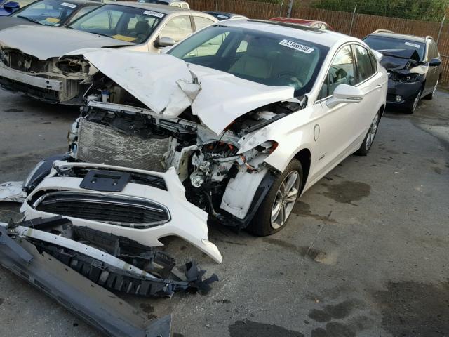 3FA6P0SU5GR397257 - 2016 FORD FUSION TIT WHITE photo 2