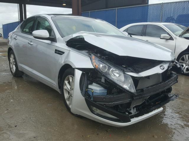 5XXGN4A72DG144978 - 2013 KIA OPTIMA EX SILVER photo 1