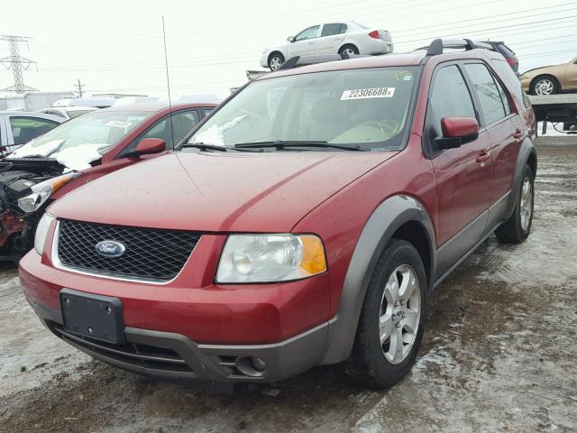 1FMZK021X6GA15270 - 2006 FORD FREESTYLE RED photo 2