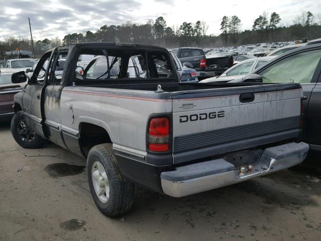 3B7HC13Y4VG733575 - 1997 DODGE RAM 1500 BLACK photo 3