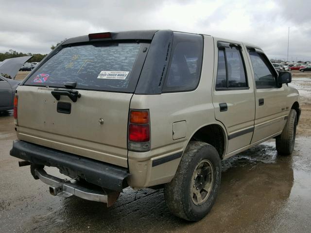 4S2CG58V7R4353609 - 1994 ISUZU RODEO S BEIGE photo 4