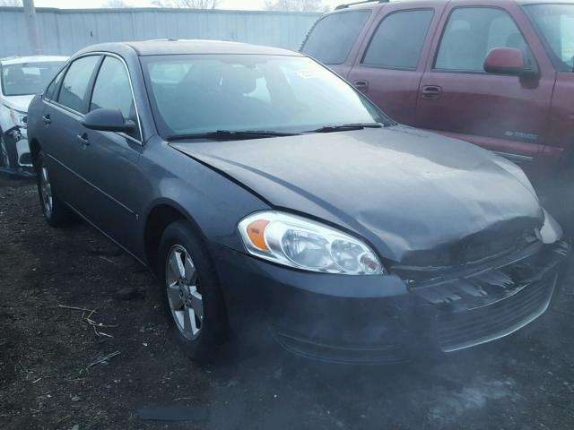 2G1WT58N181221114 - 2008 CHEVROLET IMPALA LT GRAY photo 1