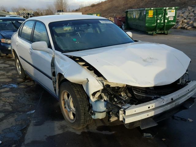 2G1WF52E949445386 - 2004 CHEVROLET IMPALA WHITE photo 1