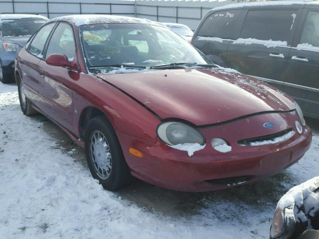 1FALP53S5VG252723 - 1997 FORD TAURUS LX RED photo 1