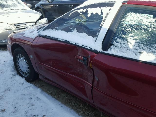 1FALP53S5VG252723 - 1997 FORD TAURUS LX RED photo 9