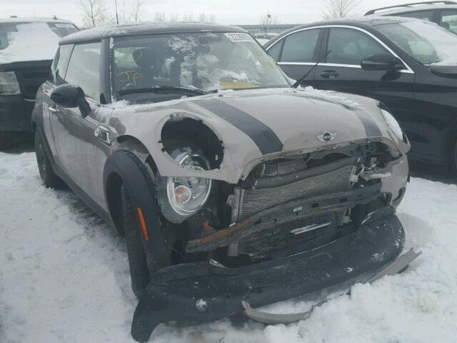 WMWSU3C52DT690700 - 2013 MINI COOPER GRAY photo 1