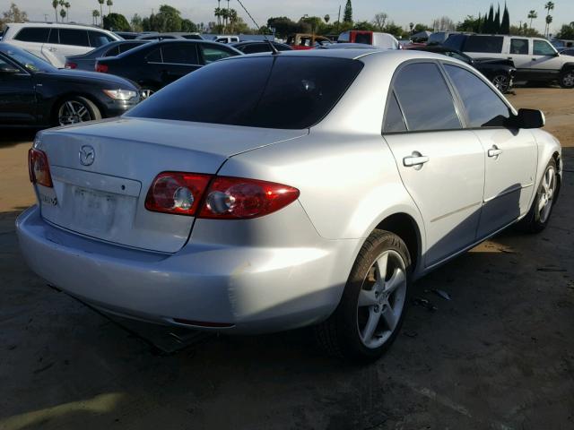 1YVFP80D045N58800 - 2004 MAZDA 6 S SILVER photo 4