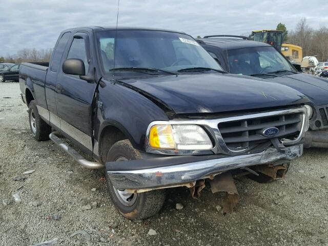 1FTZX17211NA60180 - 2001 FORD F150 BLACK photo 1