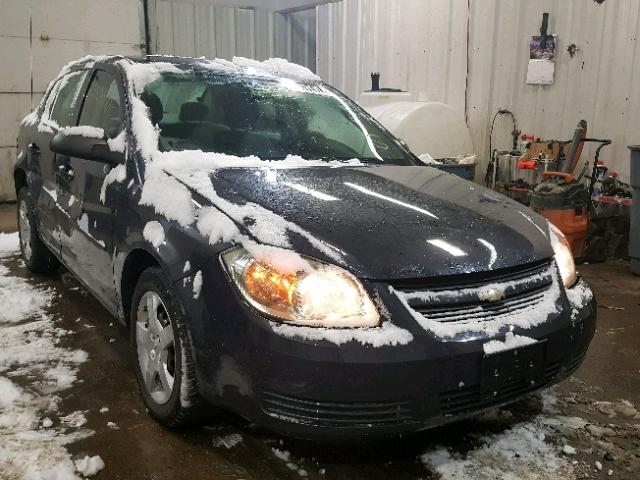 1G1AK58F087286738 - 2008 CHEVROLET COBALT LS GRAY photo 1