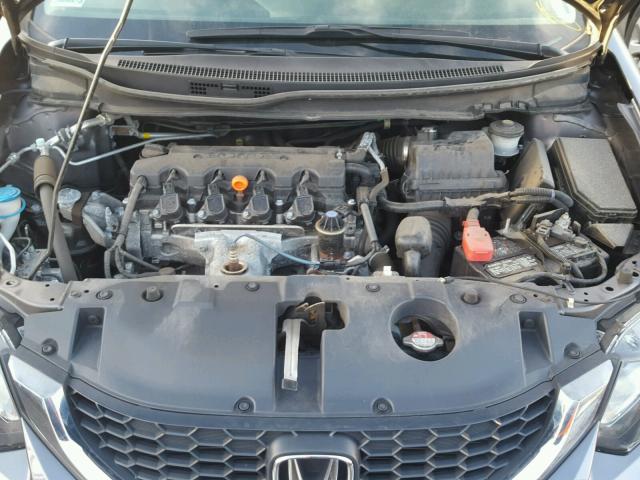 19XFB2F78FE220314 - 2015 HONDA CIVIC SE GRAY photo 7