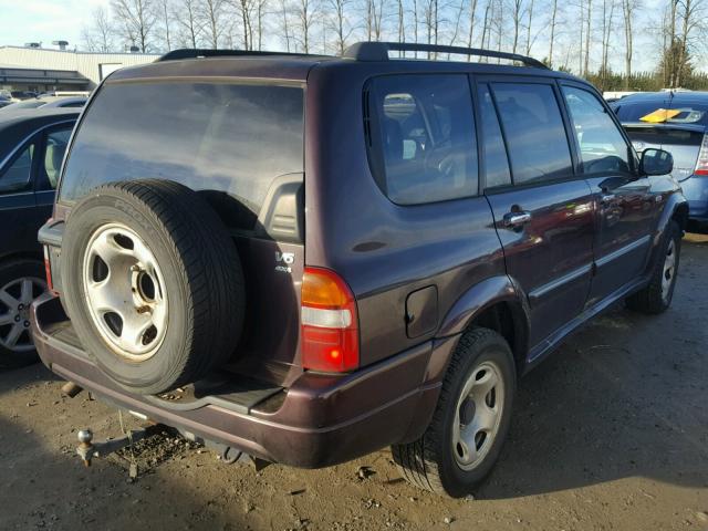 JS3TX92V714110447 - 2001 SUZUKI GRAND VITA PURPLE photo 4