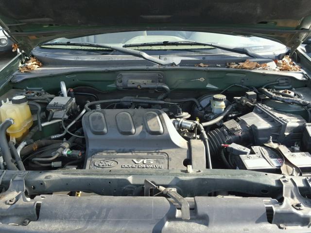 1FMYU04142KA44872 - 2002 FORD ESCAPE XLT GREEN photo 7