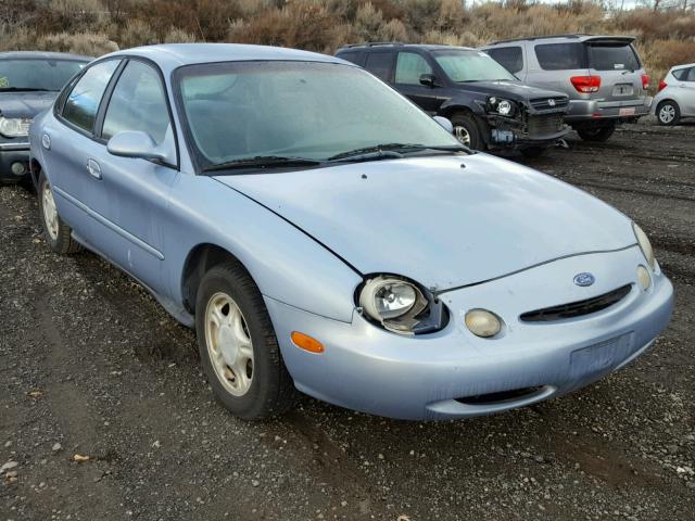 1FALP52U4VG299292 - 1997 FORD TAURUS GL BLUE photo 1