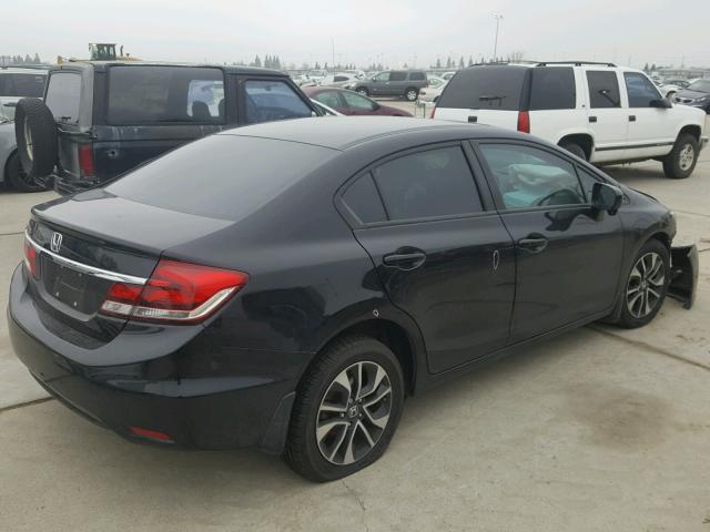 19XFB2F87EE211921 - 2014 HONDA CIVIC EX შავი ფოტო 4