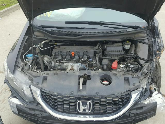 19XFB2F87EE211921 - 2014 HONDA CIVIC EX შავი ფოტო 7